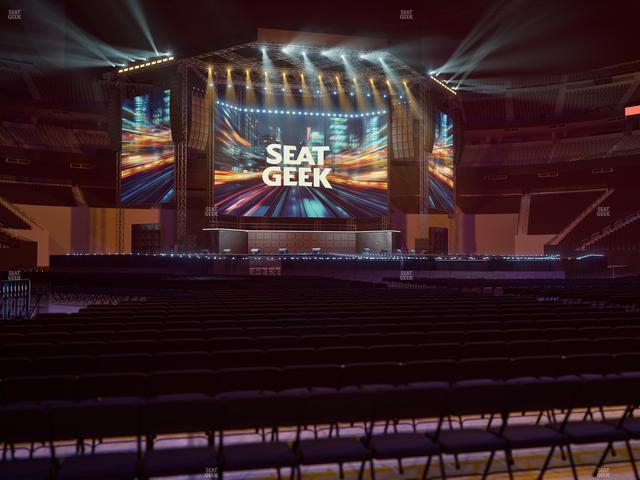 Allegiant Stadium - Section Floor C 4 Seat View