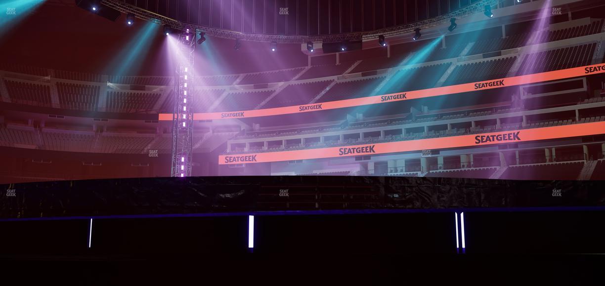 Allegiant Stadium - Section Floor C 4 Seat View