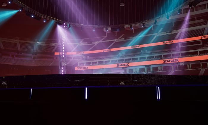 Allegiant Stadium - Section Floor C 4 Seat View