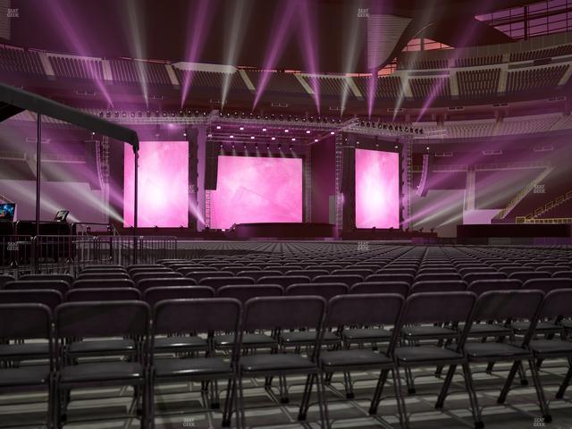 Allegiant Stadium - Section Floor C 4 Seat View Allegiant Stadium - Section Floor C 4 Seat View