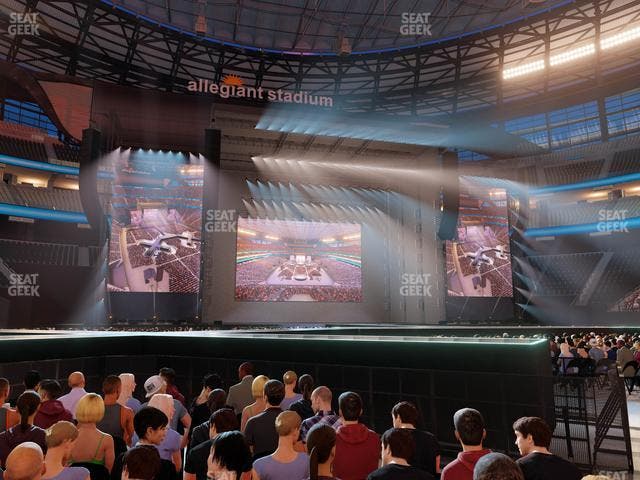 Allegiant Stadium - Section Floor C 5 Seat View