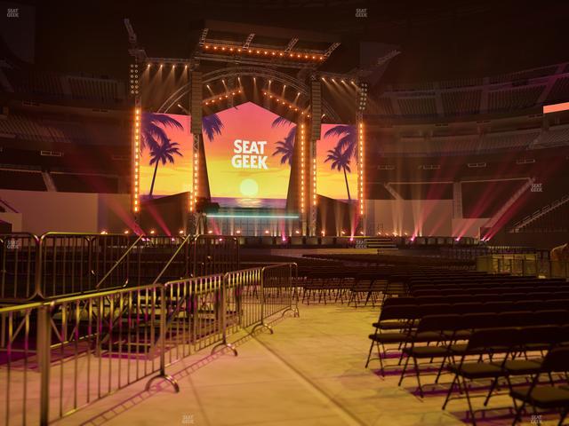 Allegiant Stadium - Section Floor C 5 Seat View