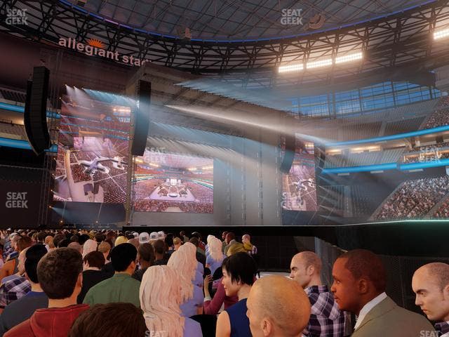 Allegiant Stadium - Section Floor C 6 Seat View