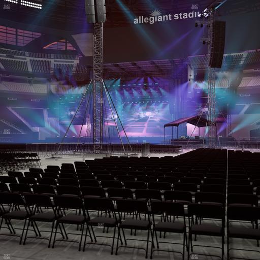 Allegiant Stadium - Section Floor D 1 Seat View