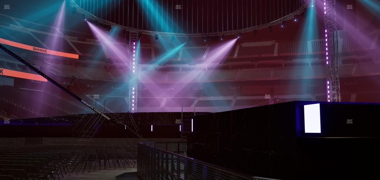 Allegiant Stadium - Section Floor D 1 Seat View