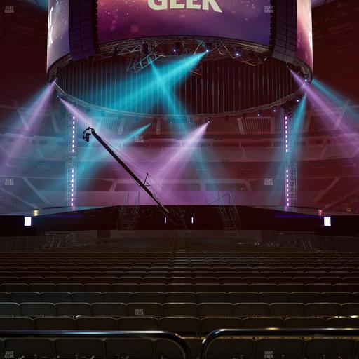 Allegiant Stadium - Section Floor D 2 Ada Seat View