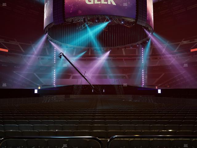 Allegiant Stadium - Section Floor D 2 Ada Seat View