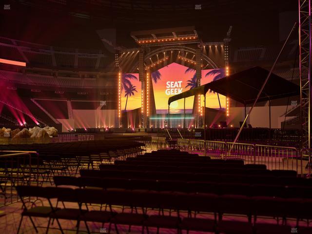 Allegiant Stadium - Section Floor D 2 Seat View
