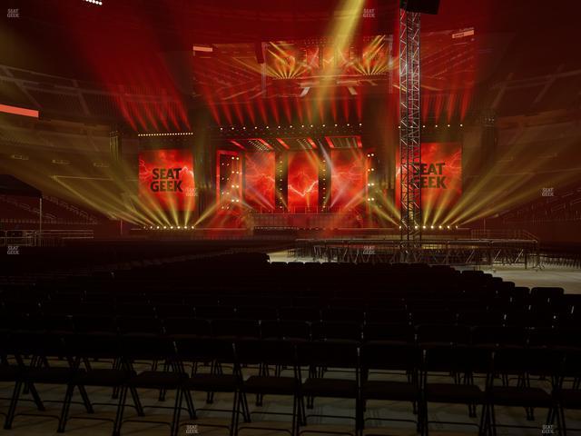 Allegiant Stadium - Section Floor D 2 Seat View