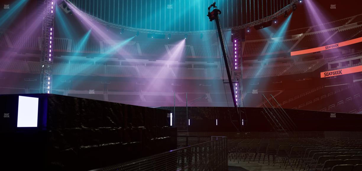 Allegiant Stadium - Section Floor D 3 Seat View