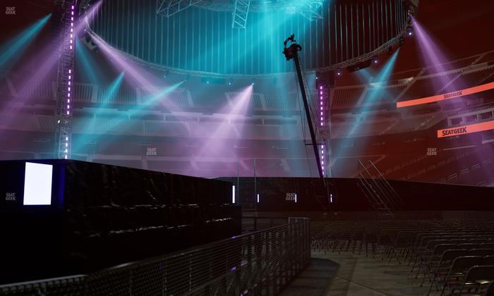 Allegiant Stadium - Section Floor D 3 Seat View