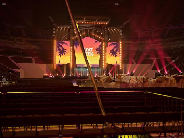 Allegiant Stadium - Section Floor D 4 Seat View