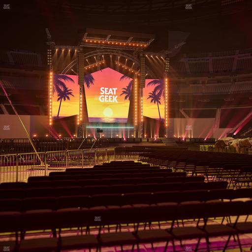 Allegiant Stadium - Section Floor D 5 Seat View