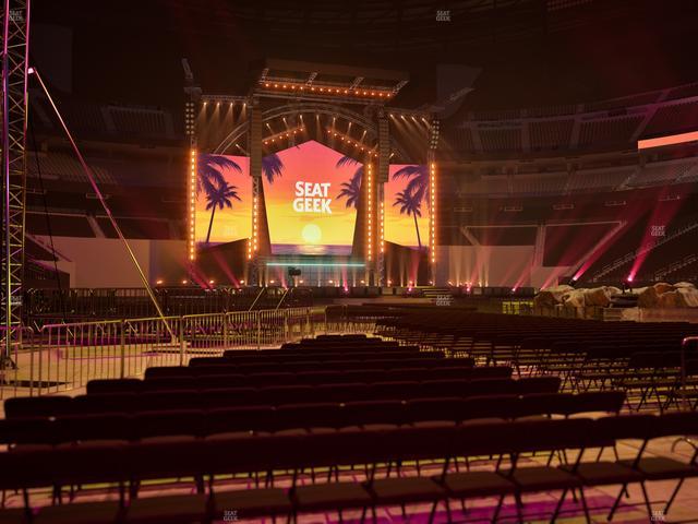 Allegiant Stadium - Section Floor D 5 Seat View