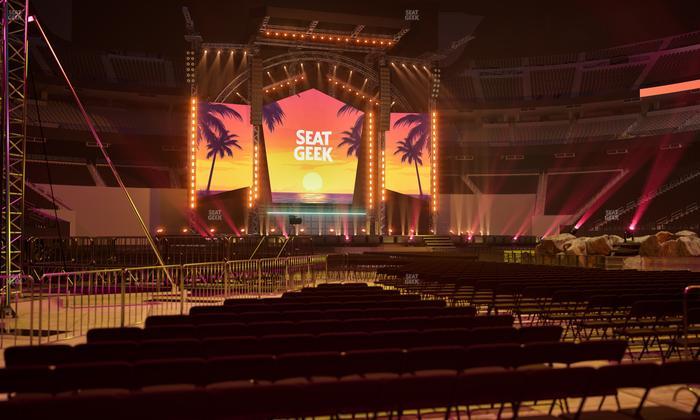 Allegiant Stadium - Section Floor D 5 Seat View