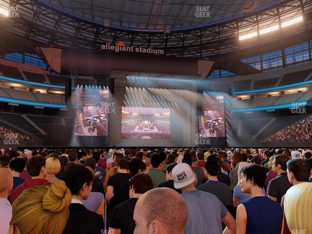 Allegiant Stadium - Section Floor D 5 Seat View
