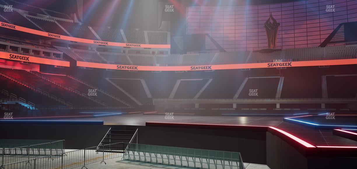 Allegiant Stadium - Section Ga Floor Seat View