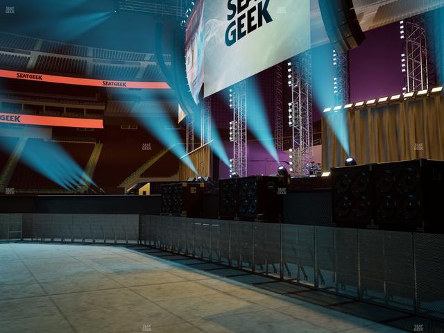 Allegiant Stadium - Section Ga Pit A Seat View