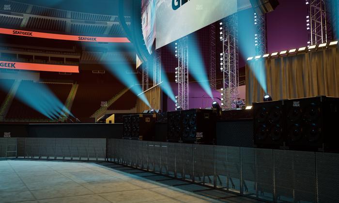 Allegiant Stadium - Section Ga Pit A Seat View