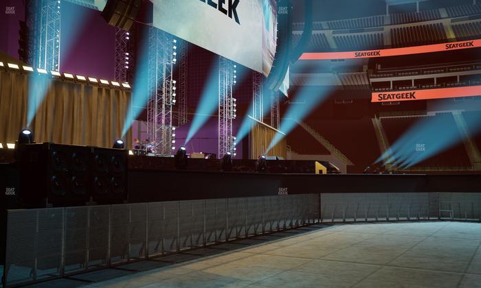 Allegiant Stadium - Section Ga Pit B Seat View