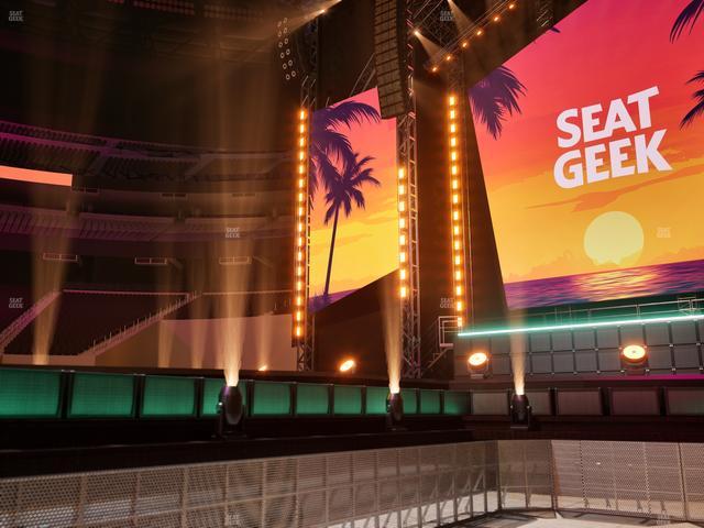 Allegiant Stadium - Section Pit R Seat View