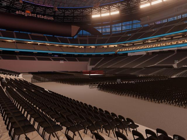 Allegiant Stadium - Section Riser 107 Seat View Allegiant Stadium - Section Riser 107 Seat View