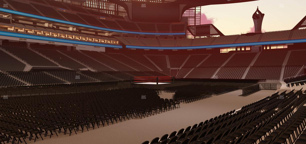 Allegiant Stadium - Section Riser 117 Seat View