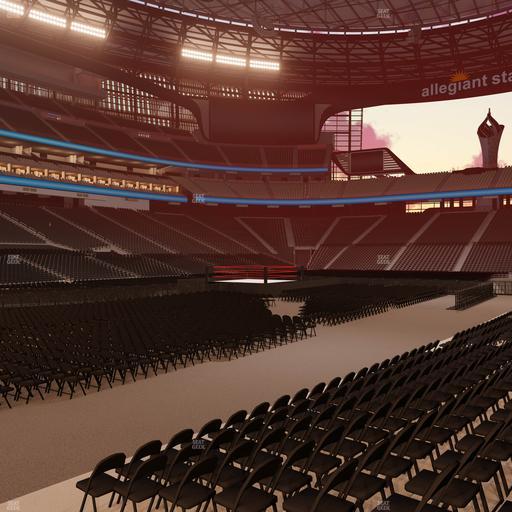 Allegiant Stadium - Section Riser 117 Seat View