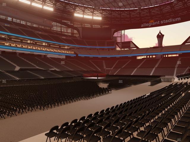 Allegiant Stadium - Section Riser 117 Seat View Allegiant Stadium - Section Riser 117 Seat View