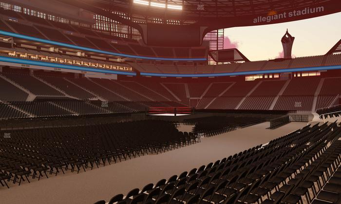 Allegiant Stadium - Section Riser 117 Seat View