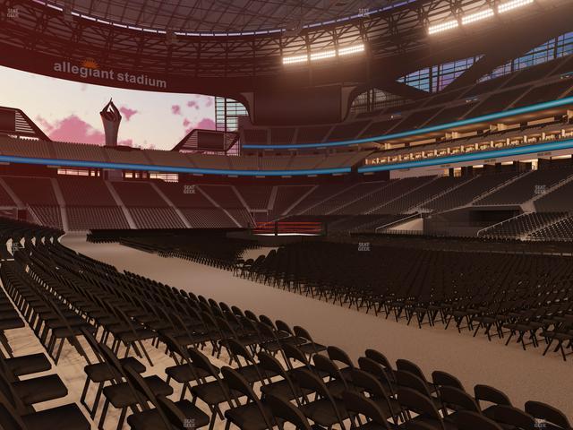 Allegiant Stadium - Section Riser 129 Seat View Allegiant Stadium - Section Riser 129 Seat View