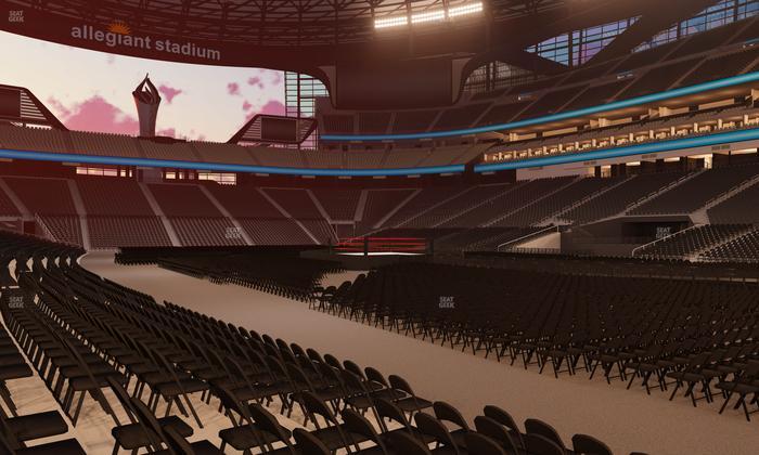 Allegiant Stadium - Section Riser 129 Seat View