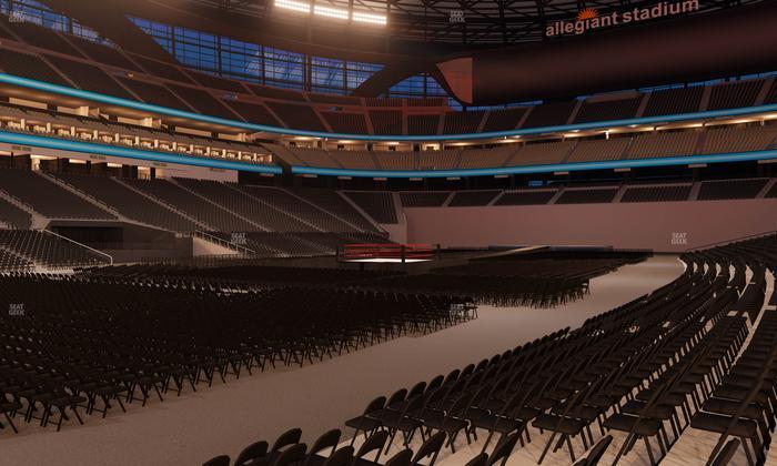 Allegiant Stadium - Section Riser 139 Seat View