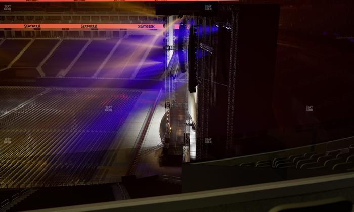 Allegiant Stadium - Section West Loge 1 Seat View