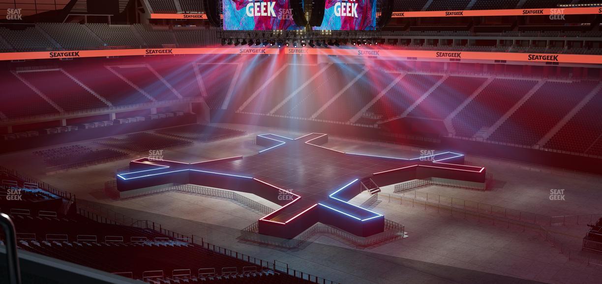 Allegiant Stadium - Section West Loge 1 Seat View