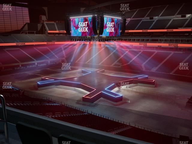 Allegiant Stadium - Section West Loge 1 Seat View Allegiant Stadium - Section West Loge 1 Seat View