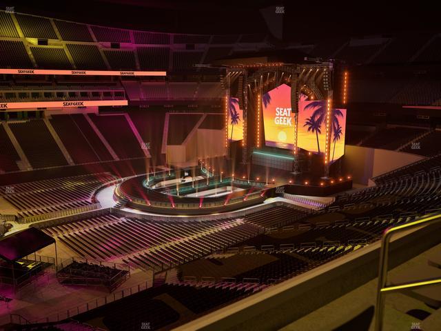 Allegiant Stadium - Section West Loge 13 Seat View