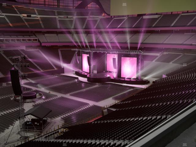 Allegiant Stadium - Section West Loge 16 Seat View Allegiant Stadium - Section West Loge 16 Seat View