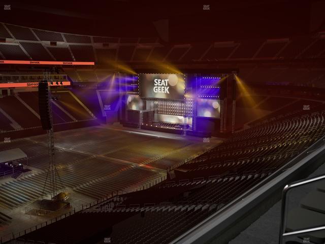 Allegiant Stadium - Section West Loge 17 Seat View Allegiant Stadium - Section West Loge 17 Seat View