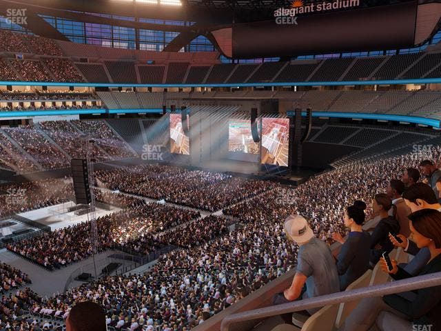 Allegiant Stadium - Section West Loge 17 Seat View