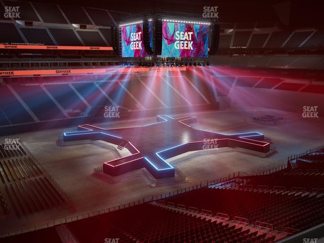 Allegiant Stadium - Section West Loge 18 Seat View Allegiant Stadium - Section West Loge 18 Seat View