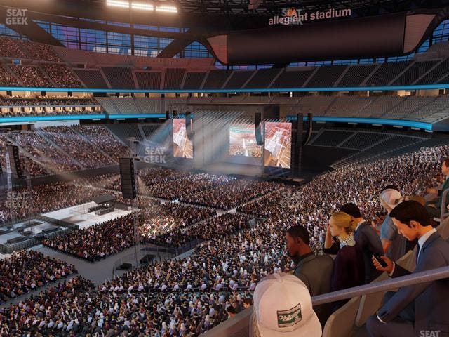 Allegiant Stadium - Section West Loge 19 Seat View