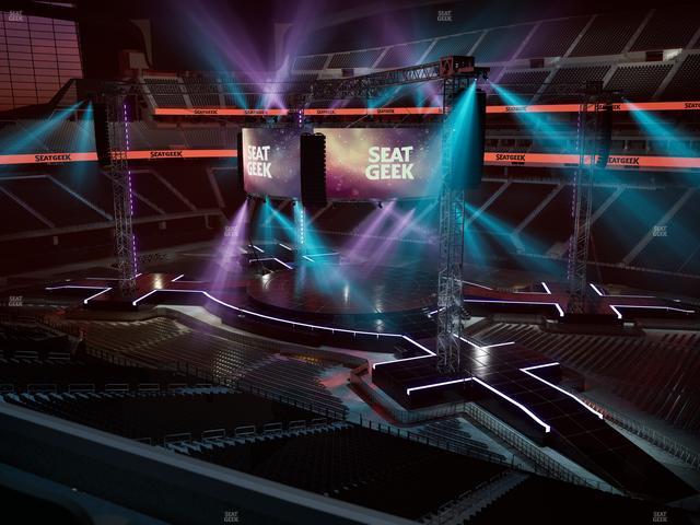 Allegiant Stadium - Section West Loge 2 Seat View