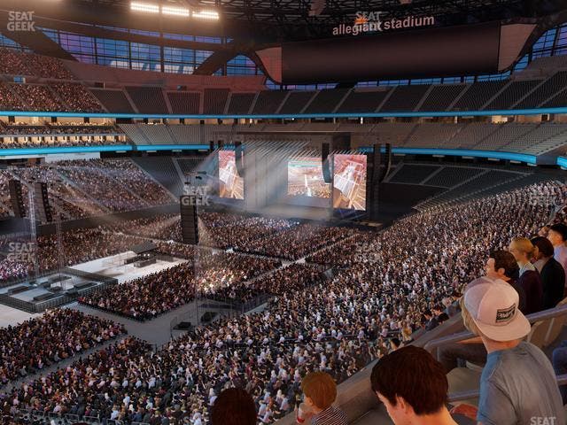 Allegiant Stadium - Section West Loge 20 Seat View