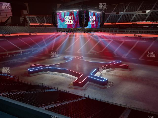 Allegiant Stadium - Section West Loge 3 Seat View Allegiant Stadium - Section West Loge 3 Seat View