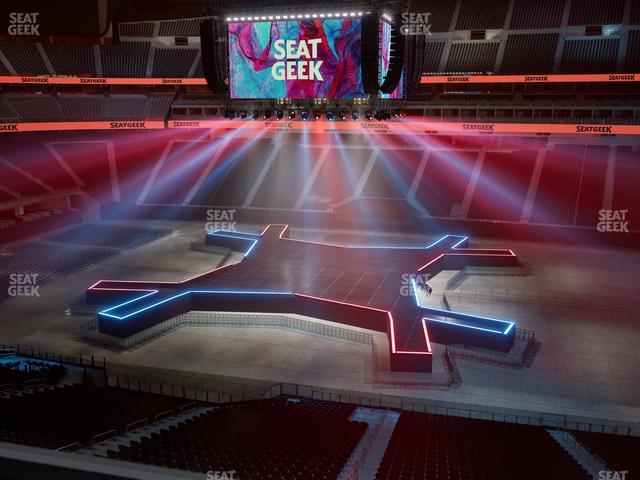 Allegiant Stadium - Section West Loge 7 Seat View Allegiant Stadium - Section West Loge 7 Seat View