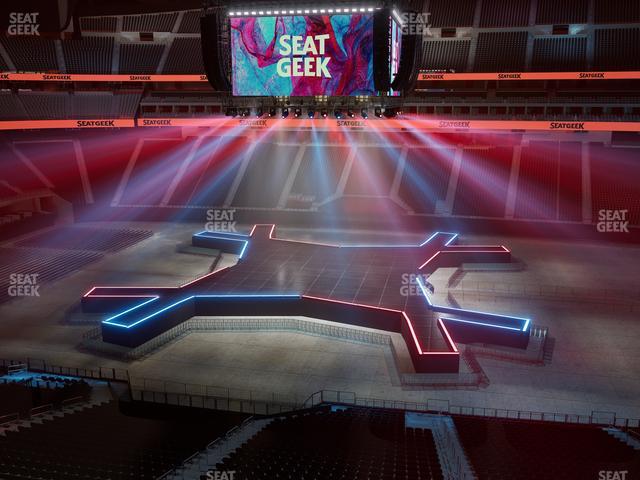 Allegiant Stadium - Section West Loge 8 Seat View Allegiant Stadium - Section West Loge 8 Seat View