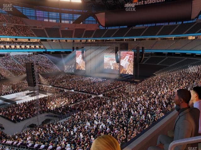 Allegiant Stadium - Section West Suite 1548 Seat View