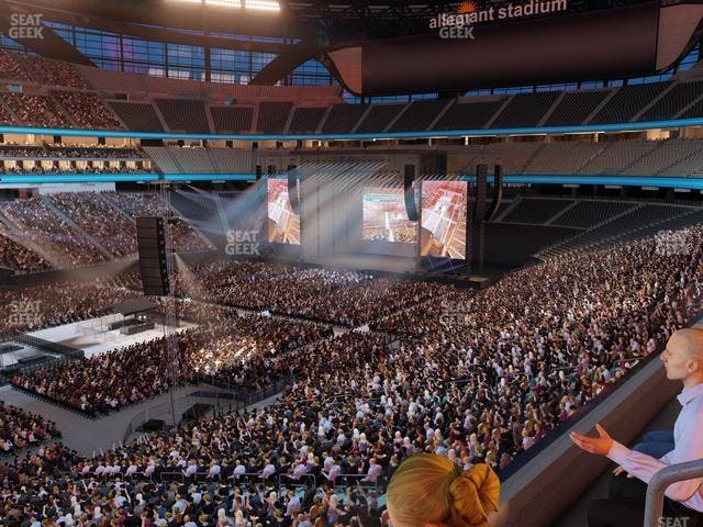 Allegiant Stadium - Section West Suite 1549 Seat View