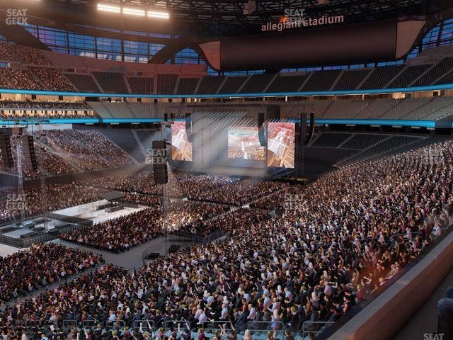 Allegiant Stadium - Section West Suite 1552 Seat View
